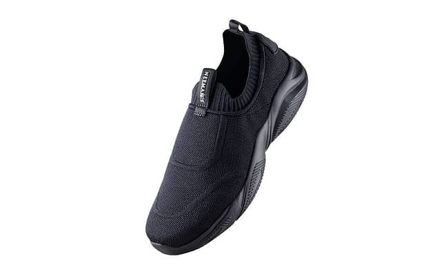 Neeman's Sole Max Slip On'S For Men | Casual And Walking Shoes | Black image
