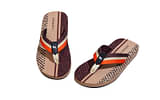 Neeman's Striped Fusion Flips For Men | Flip Flops | Lightweight & Comfortable