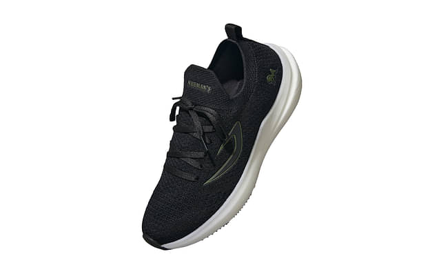 Neeman's Whoosh Lite Sneaker For Men | Lightweight & Comfortable| Black image