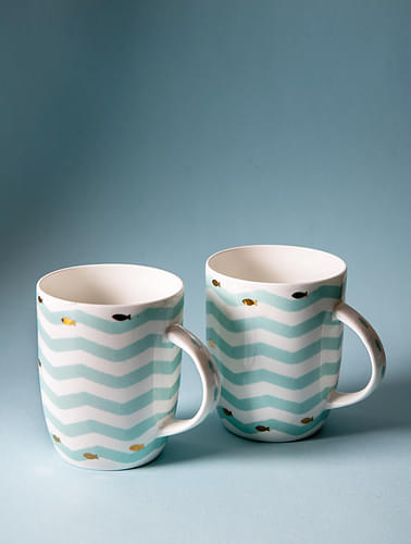 Nemo Mug With 24 Karat Gold Detailing - Set Of 2 image