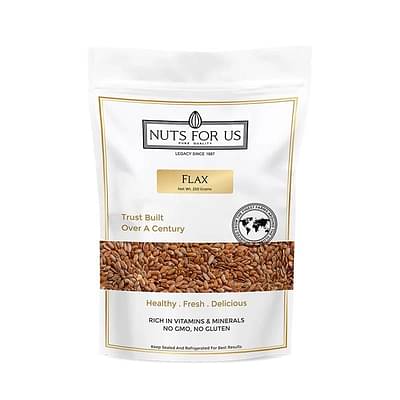 Nuts For Us Flax Seeds 250Gm image