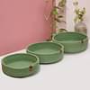 On Earth Nesting Basket |Set Of 3| Green