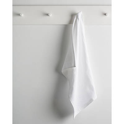 Oodaii White Hammam Terry Hand Towel White image