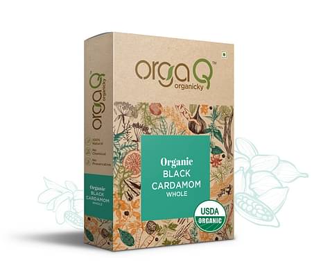 OrgaQ Organicky Cardamom Black Whole_50G image