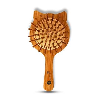 Organic B Bamboo Hairbrush For Kids image