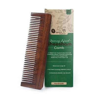 Organic B Rosewood Single Teeth Comb image