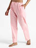 Organic Cotton & Natural Dyed Womens Rose Pink Color Slim Fit Pants