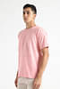 Organic Cotton & Naturally Dyed Light  Men's Pink T-shirt