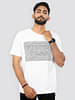 Organic Crew Neck White Optical T-Shirt In Half Sleeve