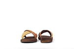 Paaduks Ben Crossover Corduroy Slides Brown