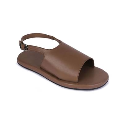 Paaduks Nas Cloak Vegan Leather Sandals Brown image