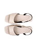 Paaduks Seashell Slingback Vegan Leather Cream Women Sandals Cream