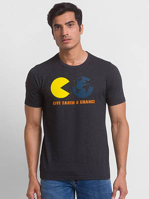Pac-Man T-shirt ( Recycled Plastic + Cotton Blend) image