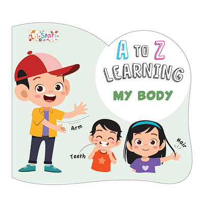 Pegasus A To Z Learning My Body Board Book For Kids Children image