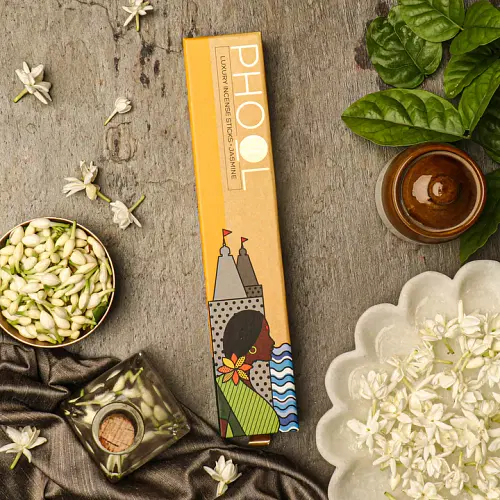 Phool Natural Incense Sticks - Jasmine image