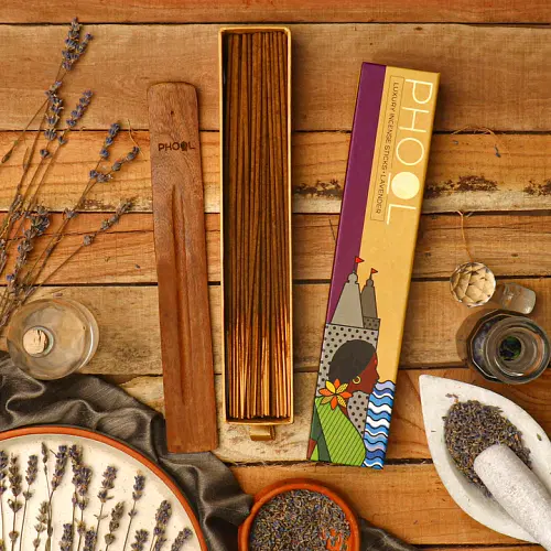 Phool Natural Incense Sticks - Lavender image