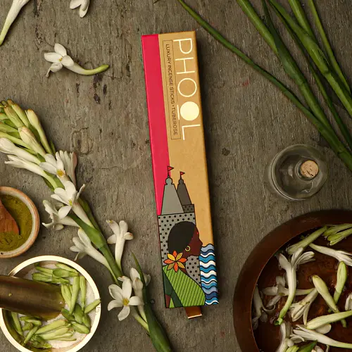 Phool Natural Incense Sticks - Tuberose image