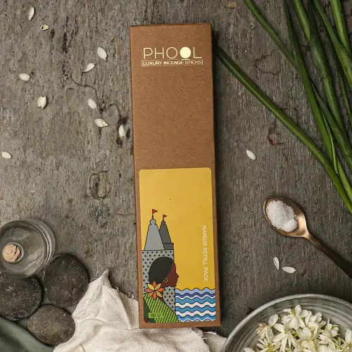 Phool Natural Incense Sticks Refill Pack - Nargis image