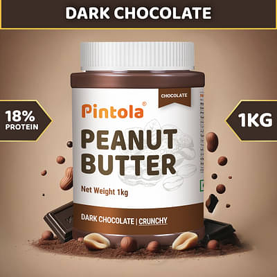 Pintola Peanut Butter Chocolate Flavour Crunchy - 18.6G Protein & 5.2G Dietary Fiber image