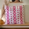 Playful Stitches Lux Pink Cushion Covers