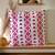 Playful Stitches Lux Pink Cushion Covers