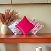 Playful Stitches Lux Pink Cushion Covers