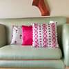 Playful Stitches Lux Pink Cushion Covers