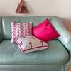 Playful Stitches Lux Pink Cushion Covers