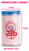 Popcorn & Company Cotton Candy/Buddhi ke baal/Candy Floss Lichi Flavour Pack of 3- 240g