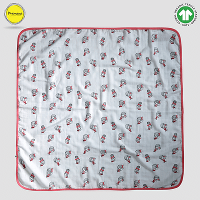 Pranava Infants Accessories Muslin Blanket (0-12M) image