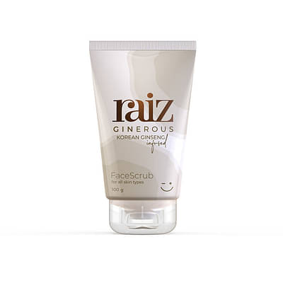 Raiz Exfoliating Face Scrub For Glowing Skin (100 gm) image
