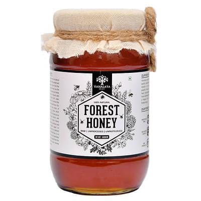 Raw Organic Forest Honey,100% Pure and Natural, Unprocessed, Unfiltered, Unpasteurized for weight loss image