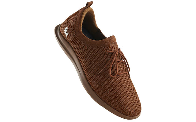 Re-Live Knit Sneakers Brown image