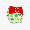 Regular Diaper by Snugkins - Freesize Reusable, Waterproof & Washable Cloth Diapers for day time use- Dreamy sheep