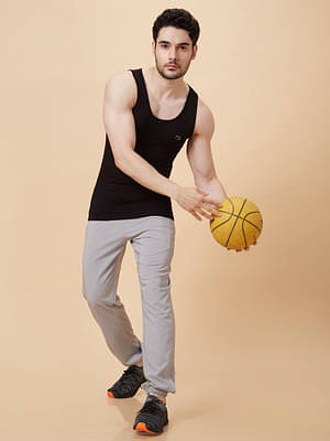 Roar For Good Bamboo Black Vest For Men image