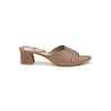 Roar For Good Jute Brown Kitten Heels For Women