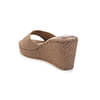 Roar For Good Jute Brown Wedge Heels For Women