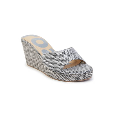 Roar For Good Jute Grey Wedge Heels For Women image