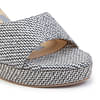 Roar For Good Jute Grey Wedge Heels For Women