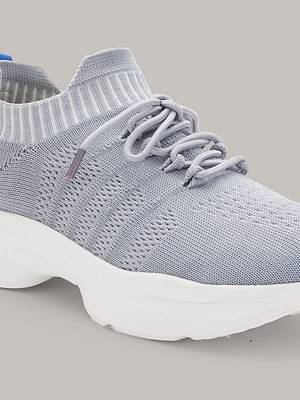 Roar For Good Lace up Sneakers for Women Grey image