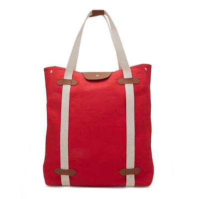 Roar For Good Red 3-In-1 Canvas Bag For Men And Women | Tote Bag, Shoulder Bag & Backpack image