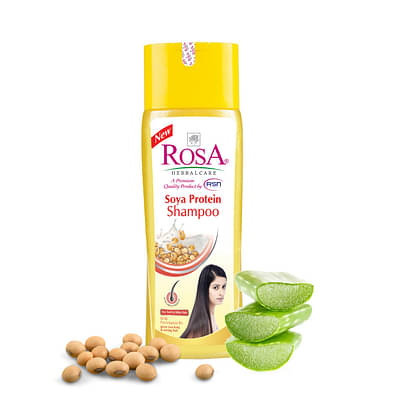 Rosa Soya Protein Shampoo With Pro-Vitamin B5 I For Soft , Silky ,Long & Strong Hair I Natural & Herbal Ingredients I Unisex,Pack Of 1 -1000 Ml image