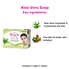 Rosa Transparent Aloevera Soap 100 Gm (Pack Of 4) With Tea Tree Oil