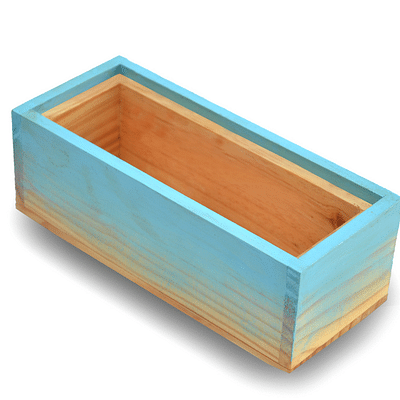 SKY IS FALLING Hand Painted Wooden Desk Organizer image