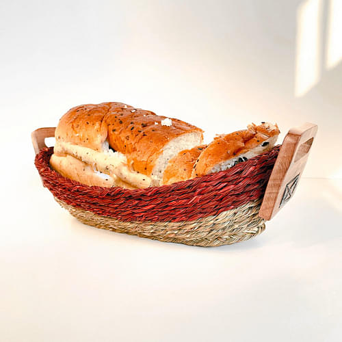 Sabai Grass Bread Basket - Dual Color image