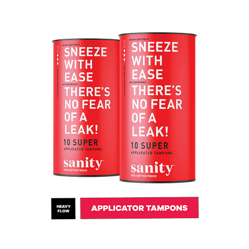 Sanity Super Applicator Tampons - Pack Of 20 image