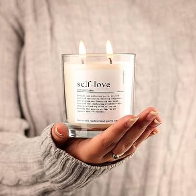 Self Love Scented Candles image