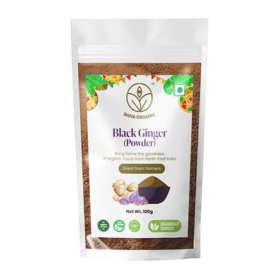 Shiva Organic Black Ginger Powder 100g image