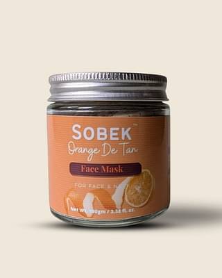 Sobek Natuarls Orange De Tan Powder Face Mask Pack 100 G image