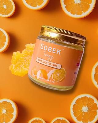 Sobek Naturals Tangy Orange Face And Body Scrub 100 G image